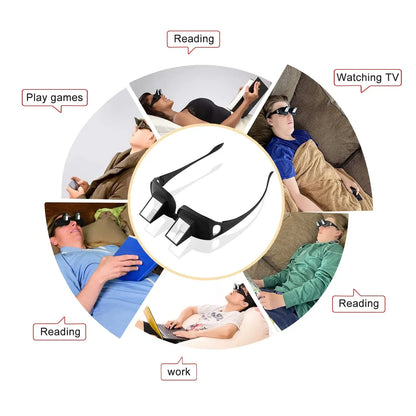 LazyView - Hands-Free Horizontal Viewing Glasses