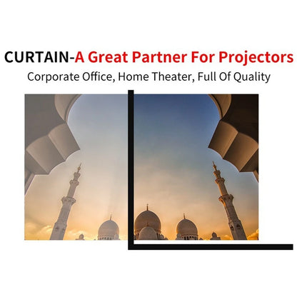 White Foldable Projector Screen